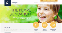 Desktop Screenshot of kempe.org
